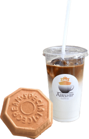 装飾:コーヒーとお菓子